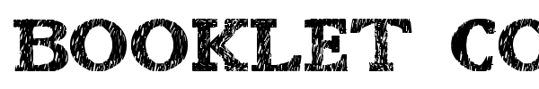 Booklet Cordel font preview
